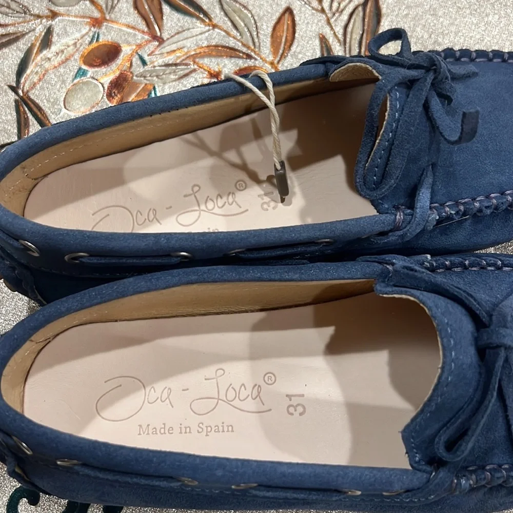 Oca-Loca Toddler Suede Loafers